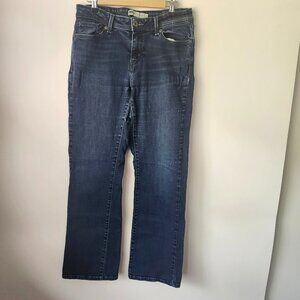Levi’s 529 Curvy Bootcut Jeans Women’s Size 12L Dark Wash Stretch Denim